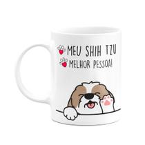 Caneca - Meu Shih tzu melhor pessoa
