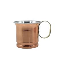 Caneca Mexicana Moscow Mule Drinks Cobre Alça Bronze 470ml