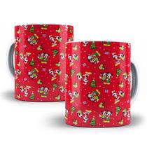 Caneca Mickey e Minnie Natal Personalizada Modelo 5 Caneca Mickey e Minnie Natal Personalizada Modelo 5