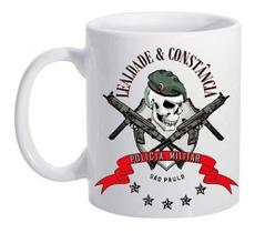 Caneca Militar Policia Exercito Logo Policial Boinas Pretas Caneca Militar Policia Exercito Logo Policial Boinas Pretas