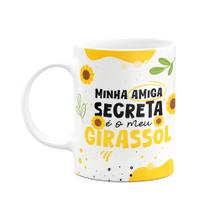 Caneca - Minha amiga secreta é o meu girassol