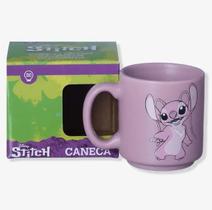 Caneca Mini Tina 100ML Angel - Disney Stitch - Xícara de Café - Zona Criativa 10025396