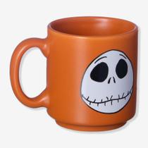 Caneca Mini Tina Jack Skellington Laranja Disney