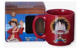 Caneca Mini Tina One Piece Monkey D. Luffy 100ml Licenciada