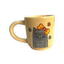 Caneca Mini Z 80Ml Palha Cat And Flowers