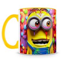 Caneca Minions 3D - Cerâmica Premium - 325ml - Mod.2