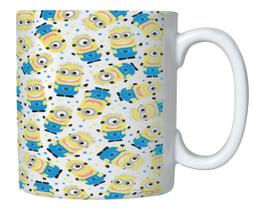 Caneca Minions de Porcelana 325 ML Para Presente