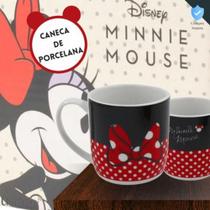 Caneca Minnie Mouse Disney 300ml de Porcelana - Taimes