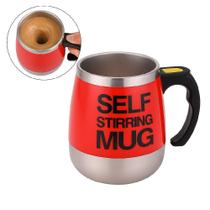 Caneca Mixer Eletrica Portatil Copo Automatica 400Ml Shake Whey Cafe Bebidas Cafe Achocolatado