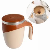 Caneca Mixer Inox Automática Elétrica Misturador 380ml Café Shake Chá Capuccino Whey Protein Presente Portátil Sortido