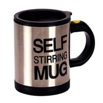 Caneca Mixer Western Home Automática Com Tampa Prata E Preto -