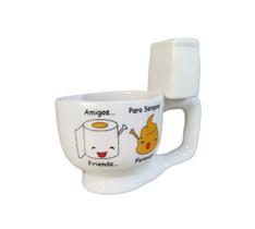 Caneca Modelo Privada Amigos para Sempre de Porcelana