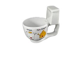 Caneca Modelo Privada Amigos para Sempre de Porcelana - Decore Casa