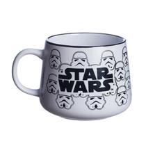Caneca Moma Star Wars 500ml em Cerâmica com Relevo Disney