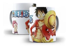 Caneca Monkey D. Luffy One Piece Anime - Mega Oferta!!