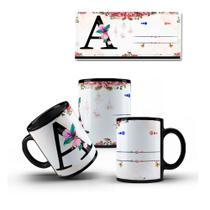 Caneca Monograma - Alfabética A: CNC002 15626