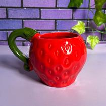 Caneca Morango Vermelho