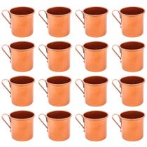 Caneca Moscow Mule 350ml Cobre Drink Coquetel 16 Peças