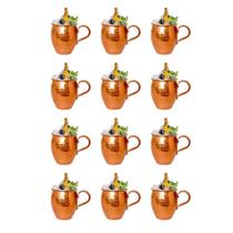 Caneca Moscow Mule Cobre 500ml Drinks Bartender Kit 12 un
