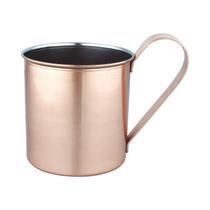 Caneca Moscow Mule Lisa em Inox Bronze 450 ml - Mimo Style - AN903BZ Caneca Moscow Mule Lisa em Inox Bronze 450 ml - Mimo Style - AN903BZ