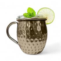 Caneca Moscow Mule Martelada Drink Premium 580ml