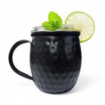 Caneca Moscow Mule Martelada Drink Premium 580Ml Preto Caneca Moscow Mule Martelada Drink Premium 580Ml Preto