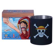 Caneca Mosquetão 300ml One Piece Zona Criativa - 10025277 Caneca Mosquetão 300ml One Piece Zona Criativa - 10025277
