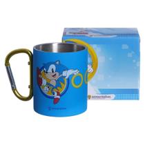 Caneca Mosquetão 300ml Sonic Zona Criativa - 10026014