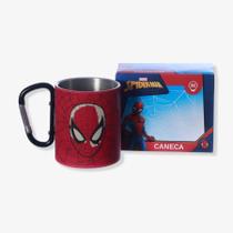 Caneca Mosquetão Homem-Aranha Zona Criativa Caneca Mosquetão Homem-Aranha Zona Criativa