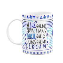 Caneca Motivação - A luz que me guia é mais forte Caneca Motivação - A luz que me guia é mais forte