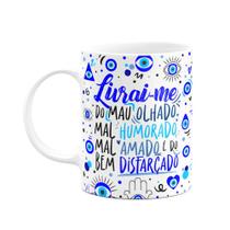 Caneca Motivação - Livrai-me do mal - branca Caneca Motivação - Livrai-me do mal - branca