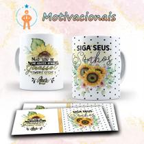 Caneca motivacional