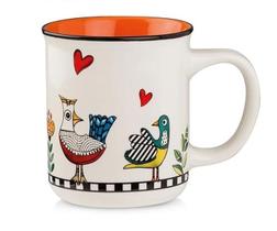 Caneca Mug Laranja 380ml Cocoricó Caneca Mug Laranja 380ml Cocoricó
