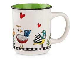 Caneca Mug Verde 380ml Cocoricó Caneca Mug Verde 380ml Cocoricó