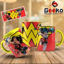 Caneca Mulher Maravilha Wonder Woman Geeko