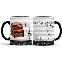 Caneca Música Instrumento Orgão
