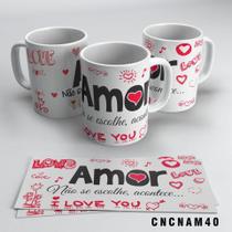 Caneca Namorados Amor Não Se Escolhe Caneca Namorados Amor Não Se Escolhe