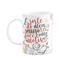 Caneca Namorados Cupid Love - É sorte do meu sorriso