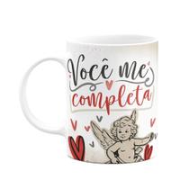 Caneca Namorados Cupid love - Você me completa