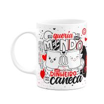 Caneca Namorados - Eu queria te dar o mundo