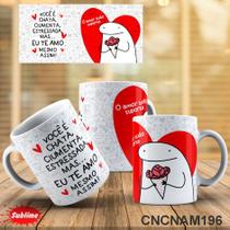 Caneca Namorados Flork Chata Ciumenta Estressada Mas Eu Te Amo