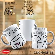 Caneca Namorados Flork Eu Te Amo Mas As Vezes Da Vontade De... Caneca Namorados Flork Eu Te Amo Mas As Vezes Da Vontade De...