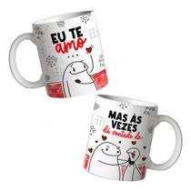 Caneca namorados flork eu te amo mas as vezes da vontade de Caneca namorados flork eu te amo mas as vezes da vontade de