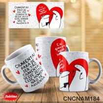 Caneca Namorados Flork Namorada Ciumenta