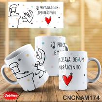Caneca Namorados Flork Só Precisava De Um Empurrãozinho Caneca Namorados Flork Só Precisava De Um Empurrãozinho