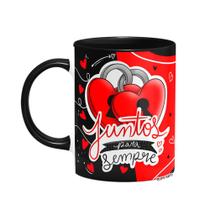 Caneca Namorados - Juntos para sempre! B-black Caneca Namorados - Juntos para sempre! B-black