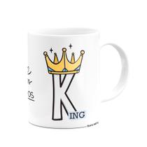 Caneca Namorados - Love King - Feliz dia dos namorados