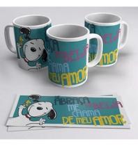 Caneca Namorados Me Abraça E Me Beija Me Chama De Amor Snoop