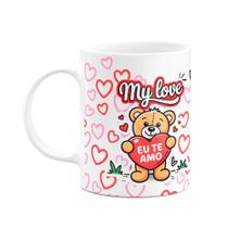 Caneca Namorados - My love - Deu Match - 325ml