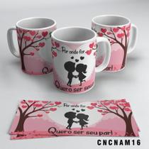 Caneca Namorados Por Onde For Quero Ser Seu Par Caneca Namorados Por Onde For Quero Ser Seu Par